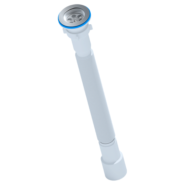 СИФОН ГОФРИРОВАННЫЙ ( удлиненный) 1 1/2" 40-50