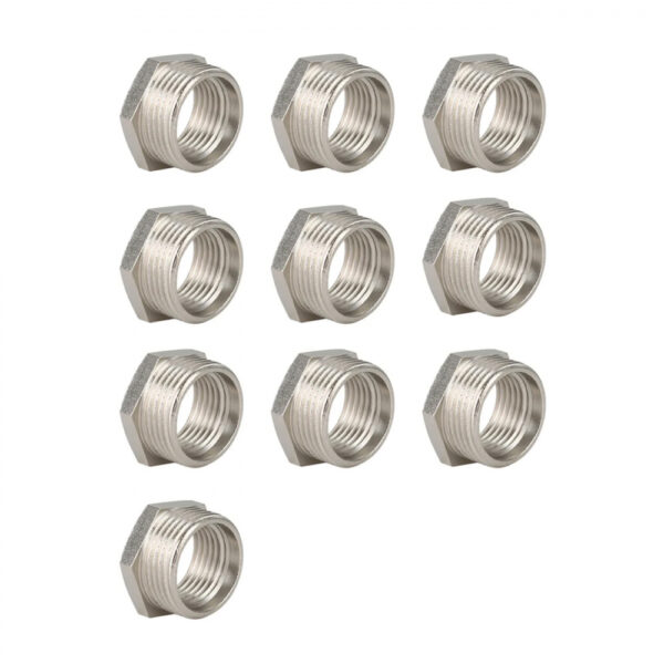 Футорка НР-ВР, никелированная Gappo G2219.0604 1"х1/2" уп. 10 шт.