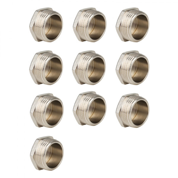 Заглушка НР, никелированная Gappo G2217.04 1/2" уп. 10 шт.