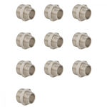 Ниппель переходной НР-НР, никелированный Gappo G2205.0605 1"х3/4" уп. 10 шт.