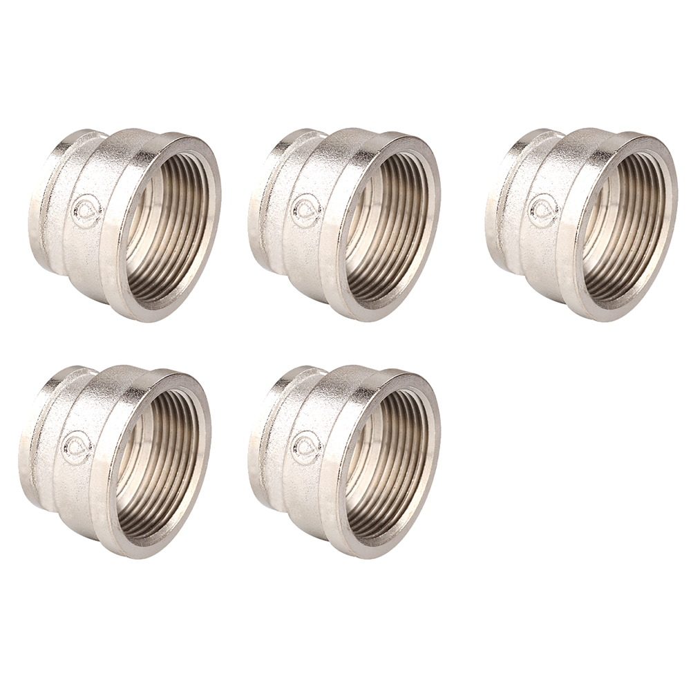 7ddkrny48fwm4q9c7daqupqucftuvzf6 Муфта переходная ВР-ВР, никелированная Gappo G2202.0403 1/2"х3/8" уп. 5 шт. — изображение 1