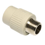 Переход с металлической резьбой наружной 25×3/4″ Wavin Ekoplastik SZE02525RCT (SZE02525XX)