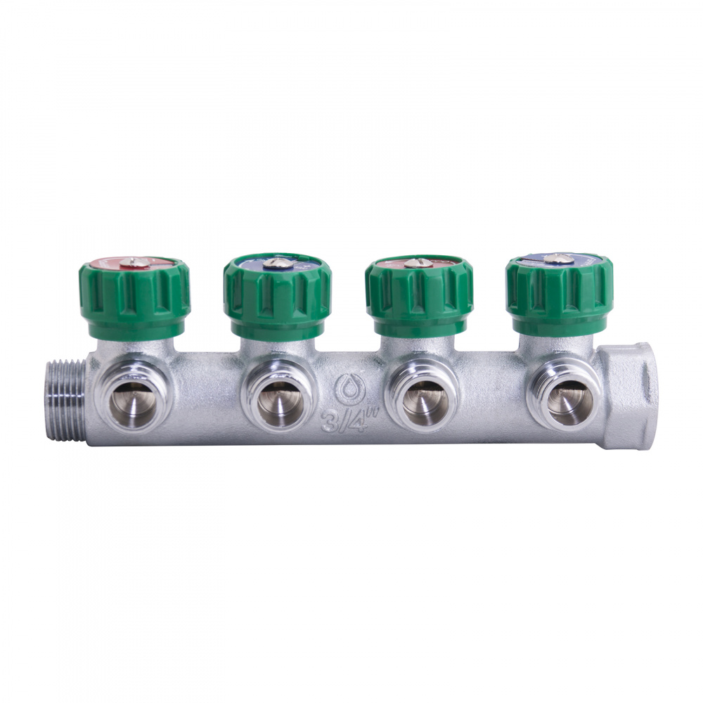 f2ops4ng66iyd428ikdup3ts6v3f03zh Коллектор регулирующий ВР-НР Gappo G1001.04 3/4"x1/2"x4 вых — изображение 1