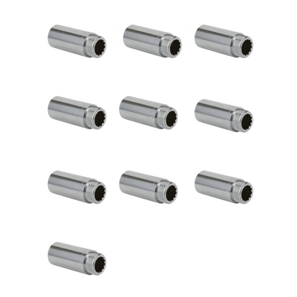 Удлинитель ВР-НР, хромированный Gappo G2221.05030 3/4"x30 мм уп. 10 шт.