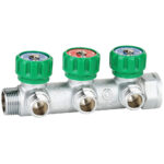 Коллектор регулирующий ВР-НР Gappo G1001.03 3/4"x1/2"x3 вых
