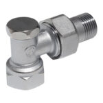 R16D2 3/4" угловой, отсечной клапан, хром.