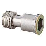 Телескопический удлинитель R173P 3/4", хромированный, с плоским фланцем