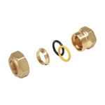 Фитинг прямой с внутренней резьбой 3/8"x10 Giacomini R180F R180FY103