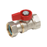 GIACOMINI ШАР. КРАН  R251P-1  1/2"х1/2"  с накидной