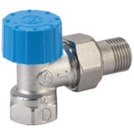 Угловой термостатический клапан R401H ,  3/4", 30 х 1,5.