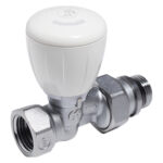 R422TG 1/2" прямой,  микрометрический термостатический клапан.
