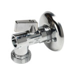 Кран шаровой GIACOMINI R614 для стиральной машины, угловой, 1/2 х 3/4".