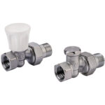 Комплект для отопительных приборов R706K, прямой 1/2".
