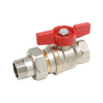 GIACOMINI ШАР. КРАН А 1/2"X1/2" С АМЕРИКАНКОЙ DADO