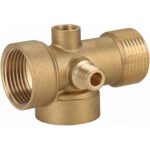5-ти выводной соединитель Gappo G1234.0602 1"x1/4"x80