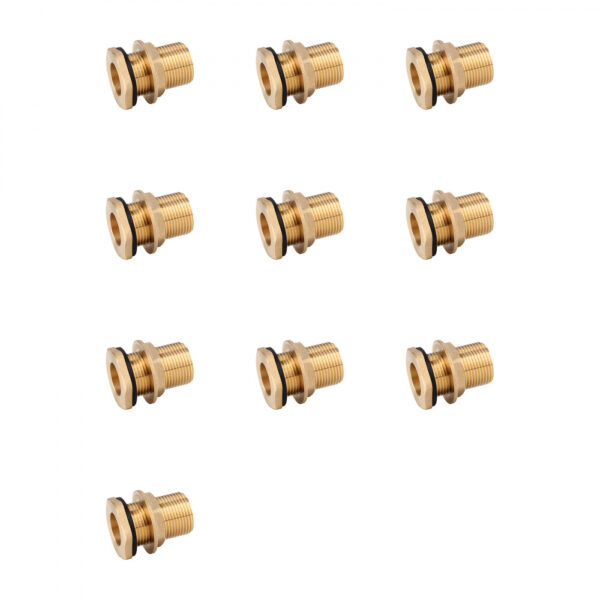 Врезка для резервуара латунная Gappo G1233.04 1/2" уп. 10 шт.